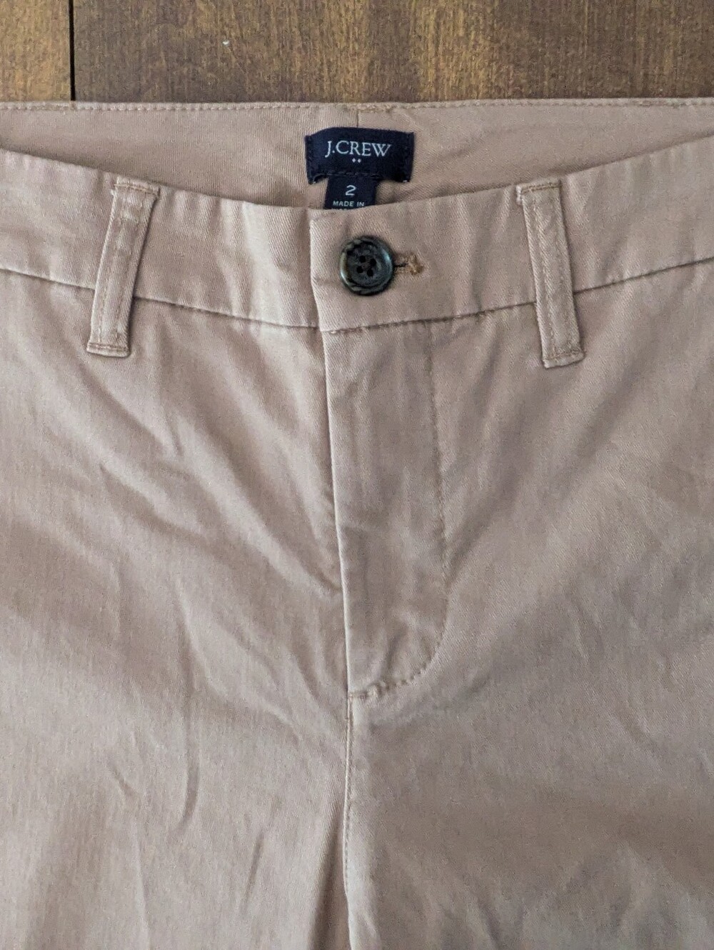 J.Crew Khaki Pants Size 2